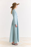 Siena Flared Linen Dress