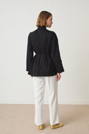 Candice Pocket Detail Guipure Coat