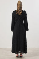 Criss-Cross Lace Dress