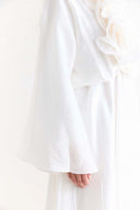 Dress with Frill Collar Detail