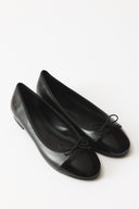 Mira Patent Detail Ballerina Flats