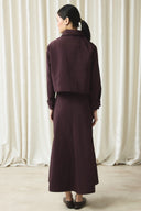 Cupra Pinafore Dress with Jacket
