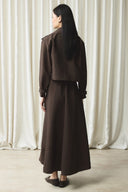 Cupra Pinafore Dress with Jacket