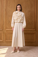 Celia Ruffled Premium Skirt Set