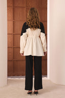 Cherish Shoulder Garnished Shirt