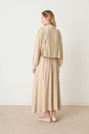 Chery Tie-Detail Skirt Set