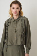 Chery Tie-Detail Skirt Set