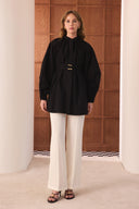 Double Layer Voile Shirt