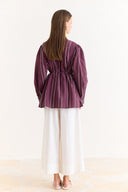 Striped Trimmed Shirt