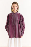 Striped Trimmed Shirt