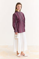 Striped Trimmed Shirt