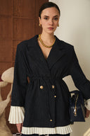 Striped Trim Premium Jacket