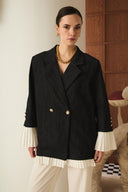 Striped Trim Premium Jacket