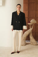 Striped Trim Premium Jacket