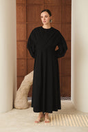 Claire Lined Cotton Dress