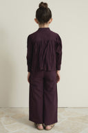 Crinkled Cotton Voile Relaxed Set