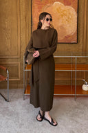 Cullen Linen Set with Bow Skirt