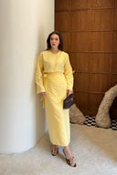 Cullen Linen Set with Bow Skirt