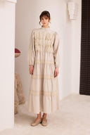 Cyrus Guipure Lace Dress