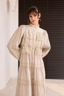 Cyrus Guipure Lace Dress