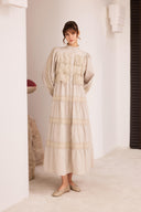 Cyrus Guipure Lace Dress