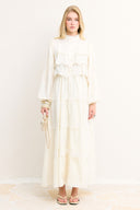 Cyrus Guipure Lace Dress