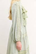 Cyrus Guipure Lace Dress