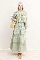 Cyrus Guipure Lace Dress