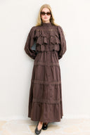 Cyrus Guipure Lace Dress
