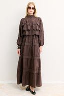 Cyrus Guipure Lace Dress