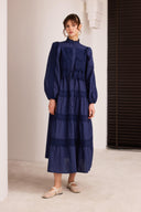 Cyrus Güpürlü Dantelli Elbise