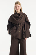 Shawl Collar Detail Trouser Set