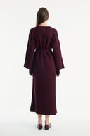 Belted Basic Knit Dress