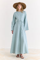 Siena Flared Linen Dress