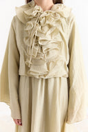 Ruffle Collar Detail Dress