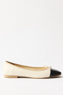 Mira Patent Detail Ballerina Flats
