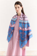 Samora Patterned Shoulder Shawl