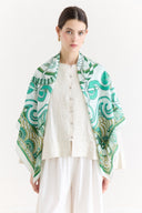 Samora Patterned Shoulder Shawl