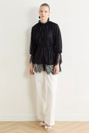 Lace-Lined Shirt