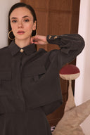 Dany Pocketed Skirt Set