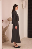 Dany Pocketed Skirt Set