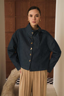 Danyela Denim Jacket with Bow