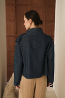 Danyela Denim Jacket with Bow