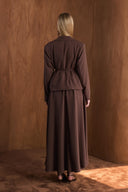 Dary Front Pleated Double Suit
