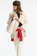 Asymmetric Buttoned Blazer Jacket
