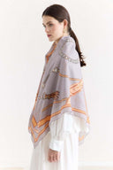 Samora Patterned Shoulder Shawl
