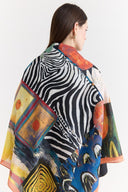 Samora Patterned Shoulder Shawl