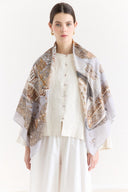 Samora Patterned Shoulder Shawl