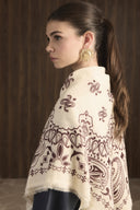 Patterned Cottonic Shawl