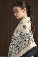 Patterned Cottonic Shawl
